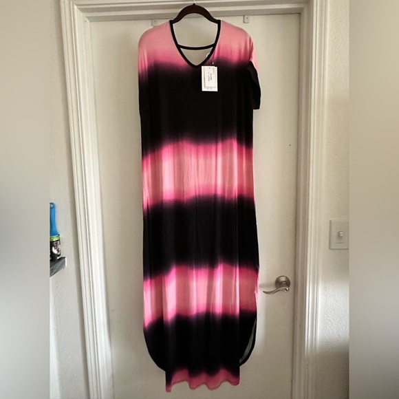 LuLaRoe Dresses Nwt Lularoe Macy Maxi Dress Ombr Print L Poshmark